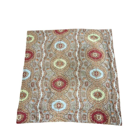 Tommy Bahama Square Euro Sham 100% Egyptian Cotton Pillow Case Tuscany Villa - Picture 1 of 7